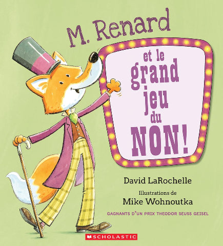 M. Renard Et Le Grand Jeu Du Non! (Mr. Fox's Game of No!) - Treasure Island Toys