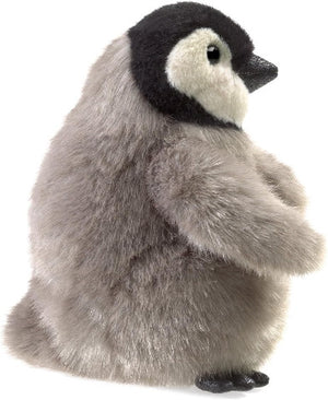Folkmanis Puppet - Baby Emperor Penguin - Treasure Island Toys