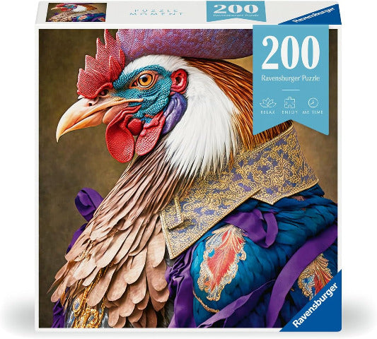 Ravensburger Puzzle Moment 200 Piece, Rooster General