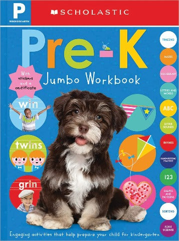 Scholastic Early Learners: Jumbo Workbook Preschool - Treasure Island Toys
