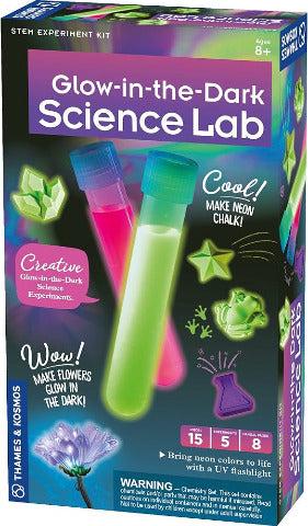 Thames & Kosmos Glow in the Dark Science Lab - Treasure Island Toys