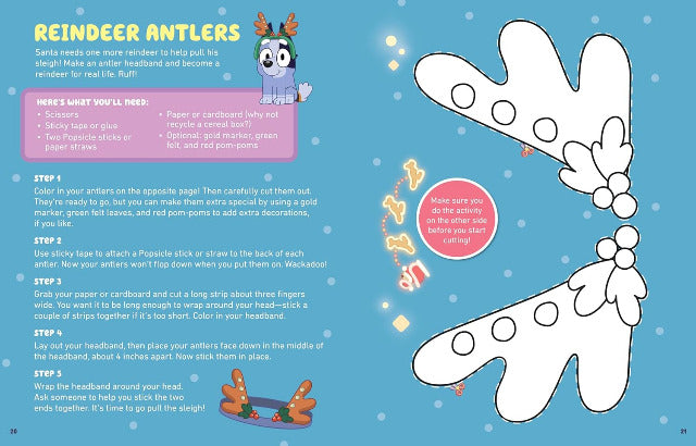 Bluey: Christmas Crafts - Treasure Island Toys