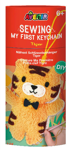 Avenir Sewing My First Keychain Tiger - Treasure Island Toys