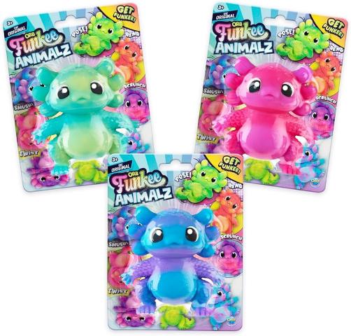 ORB Toys Funkee Animalz Axolotl Mega