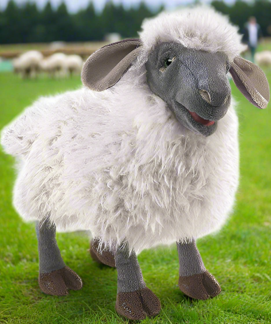 Folkmanis Puppet - Sheep, Bleating - Treasure Island Toys