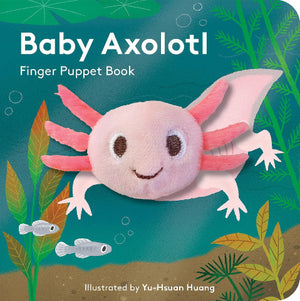 Finger Puppet Book - Baby Axolotl - Treasure Island Toys