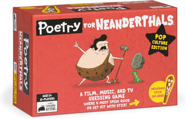 Poetry for Neanderthals Pop Culture Edition