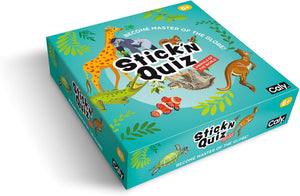 Caly Globes Stick N' Quiz Animal Quest Game with Inflatable Globe - Treasure Island Toys