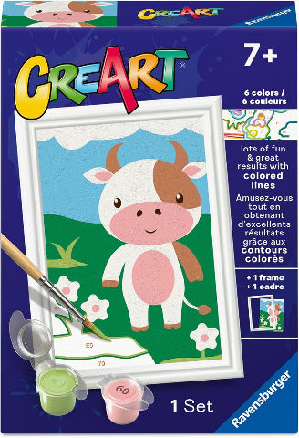 Ravensburger CreArt Cute Cow - Treasure Island Toys