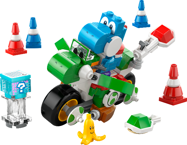 LEGO Super Mario Kart Yoshi Bike