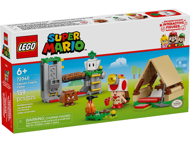 LEGO Super Mario Captain Toad's Camp - Treasure Island Toys