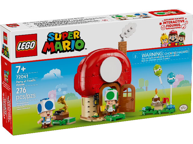 LEGO Super Mario Party at Toad's House - Treasure Island Toys
