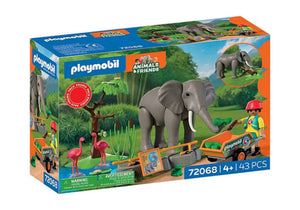 Playmobil Promo Pack Elephant with Zookeeper - Treasure Island Toys