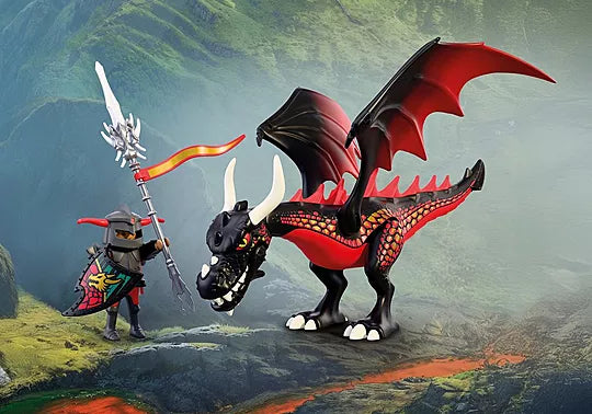 Playmobil Knights Black Dragon