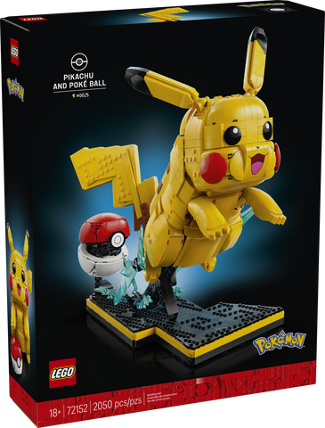 LEGO Pokémon Pikachu and Poké Ball - Treasure Island Toys