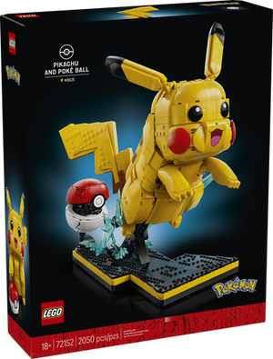 LEGO Pokémon Pikachu and Poké Ball - Treasure Island Toys