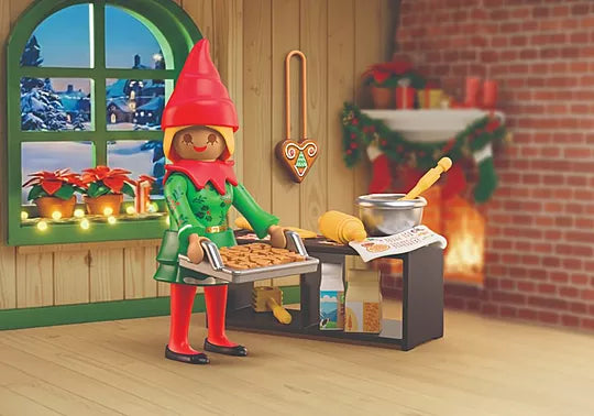 Playmobil Holiday Special Plus Christmas Elf with Cookies - Treasure Island Toys