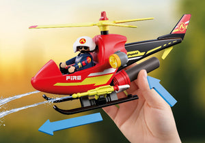 Playmobil City Action Fire Fighting Helicopter
