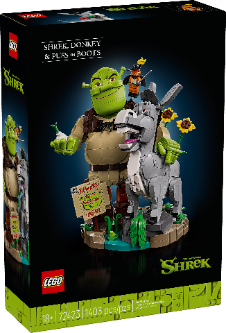 LEGO Shrek, Donkey and Puss in Boots