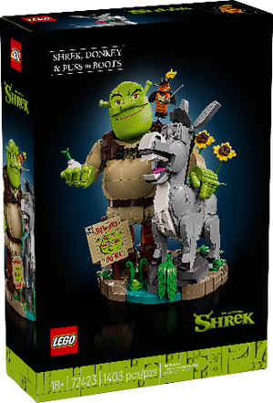LEGO Shrek, Donkey and Puss in Boots