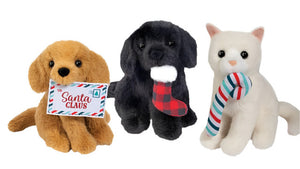 Douglas Cuddle Christmas Holiday Sitting Mini - Treasure Island Toys
