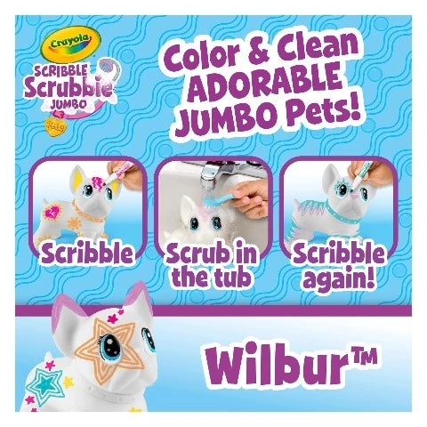 Crayola Scribble Scrubbie Jumbo Pet