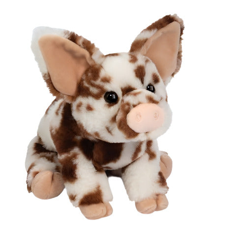 Douglas Cuddle Pig Brown Spotted Pig Sandie - Treasure Island Toys