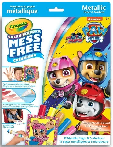 Crayola Colour Wonder Paw Patrol Kit - Treasure Island Toys