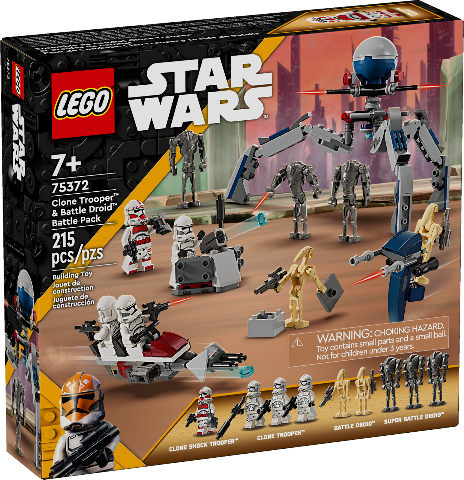 LEGO Star Wars Clone Trooper Battle Droid