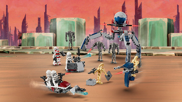 LEGO Star Wars Clone Trooper & Battle Droid - Treasure Island Toys