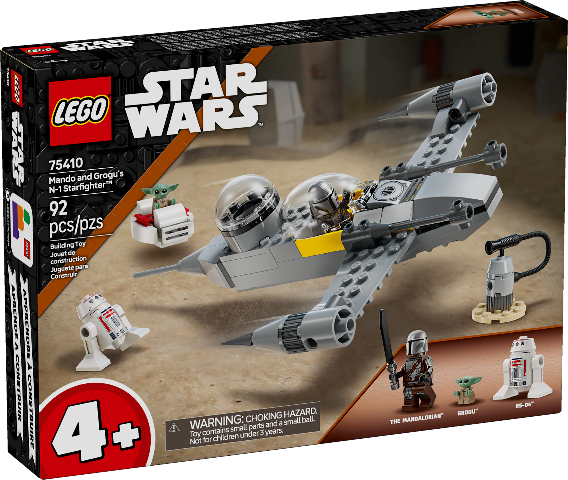 LEGO Star Wars Mando & Grogu's N-1 Starfighter