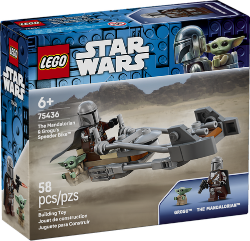LEGO Star Wars The Mandalorian & Grogu's Speeder Bike