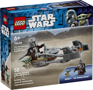 LEGO Star Wars The Mandalorian & Grogu's Speeder Bike