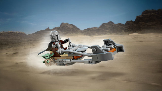 LEGO Star Wars The Mandalorian & Grogu's Speeder Bike