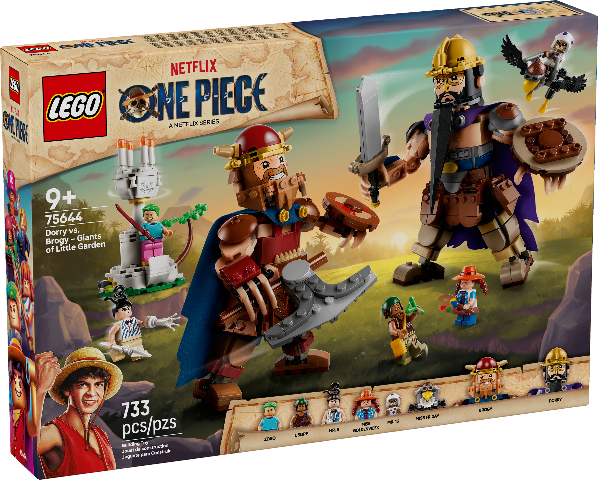 LEGO One Piece Dorry vs. Brogy: Giants of Little Garden