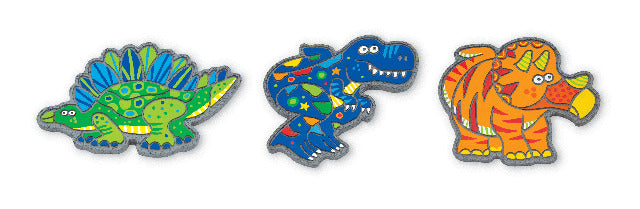 Crocodile Creek Art Stepping Stones Dinosaur