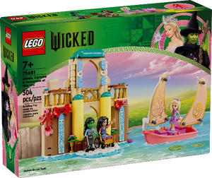 LEGO Wicked Glinda, Elphaba & Nessa Rose at Shiz University