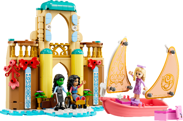 LEGO Wicked Glinda, Elphaba & Nessa Rose at Shiz University