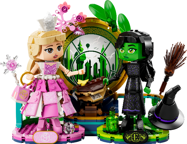 LEGO Wicked Elphaba & Glinda Figures