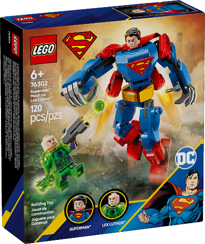 LEGO DC Comics Superman Mech vs. Lex Luthor