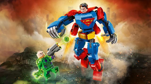 LEGO DC Comics Superman Mech vs. Lex Luthor