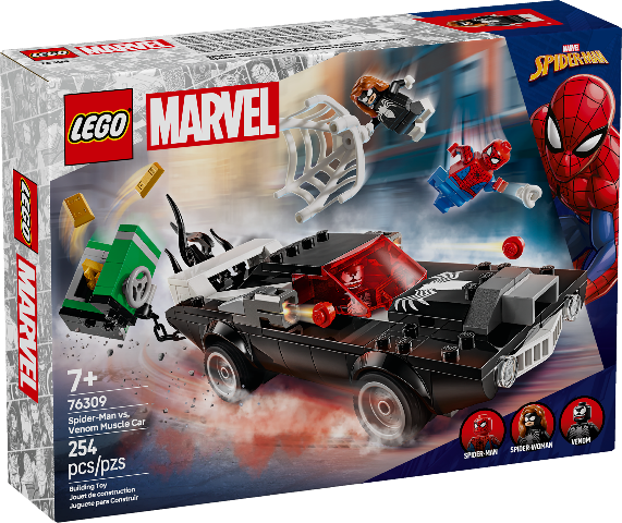 LEGO Marvel Spider-Man vs. Venom Muscle Car