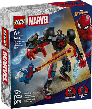 LEGO Marvel Miles Morales Mech vs. Spider-Man 2099