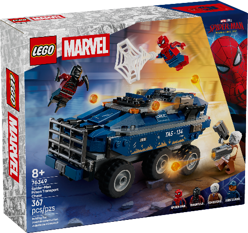 LEGO Marvel Spider-Man Prison Transport Chase - Treasure Island Toys