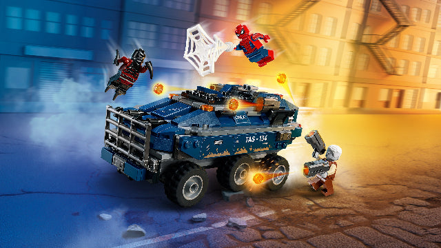 LEGO Marvel Spider-Man Prison Transport Chase - Treasure Island Toys