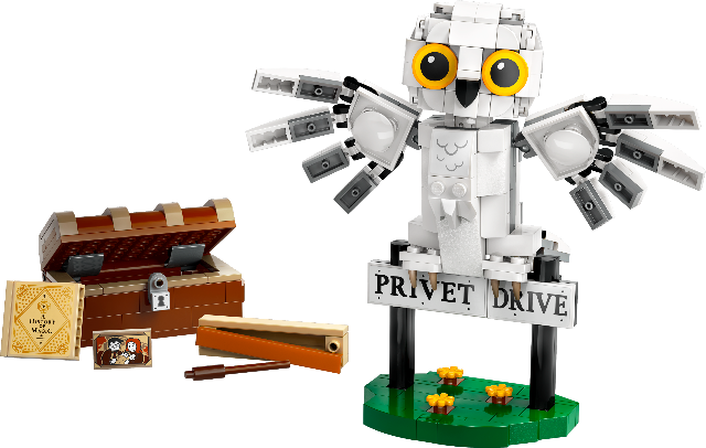 LEGO Harry Potter Hedwig at 4 Privet Drive - Treasure Island Toys