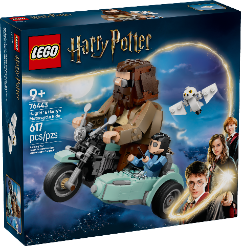 LEGO Harry Potter Hagrid & Harry's Motorcycle Ride - Treasure Island Toys