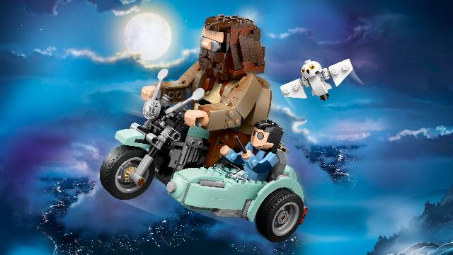 LEGO Harry Potter Hagrid Harry's Motorcycle Ride