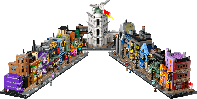 LEGO Harry Potter Diagon Alley Wizarding Shops