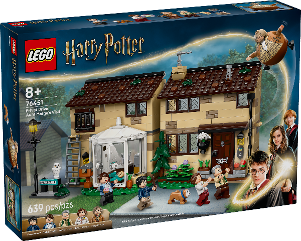 LEGO Harry Potter Privet Drive: Aunt Marge's Visit - Treasure Island Toys